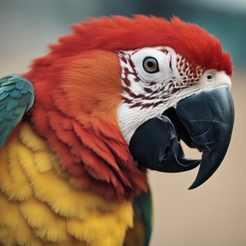 Parrot-head